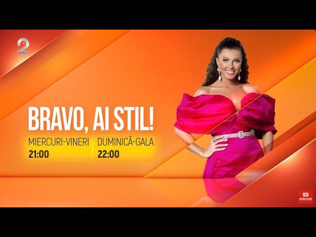 Bravo, ai stil! (06.03.2024) - Tinute spectaculoase! | Miercuri - Vineri, ora 21:00, la Kanal D2