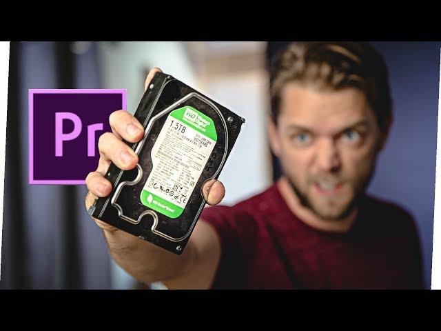 Adobe is STEALING YOUR HARD DRIVE with media cache files