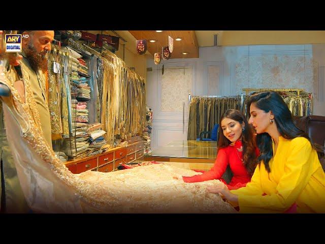 Bridal Suit | Shopping Scene | #khudsar #seharafzal