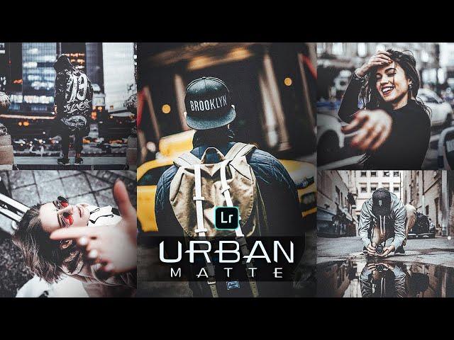 Urban Lightroom Presets | FREE Download DNG  | Urban Matte | Mobile Photo Editing | LR Editing Pro