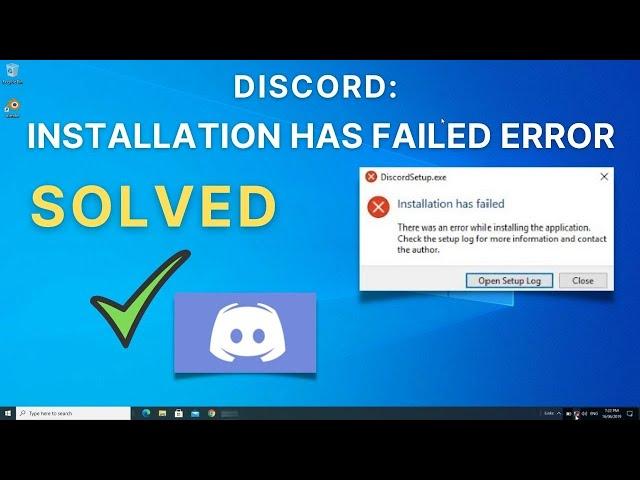 Discord Installation Failed Windows 10 | Fix Discord Errors || Solved Discord Installing Errors