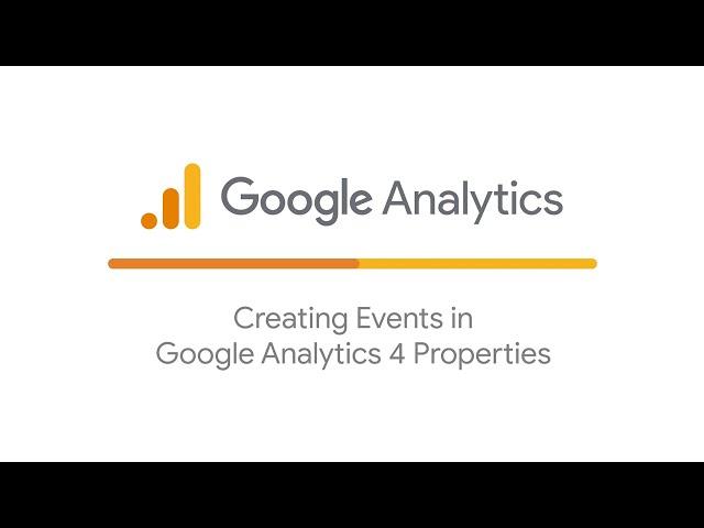 Creating Events in Google Analytics 4 Properties