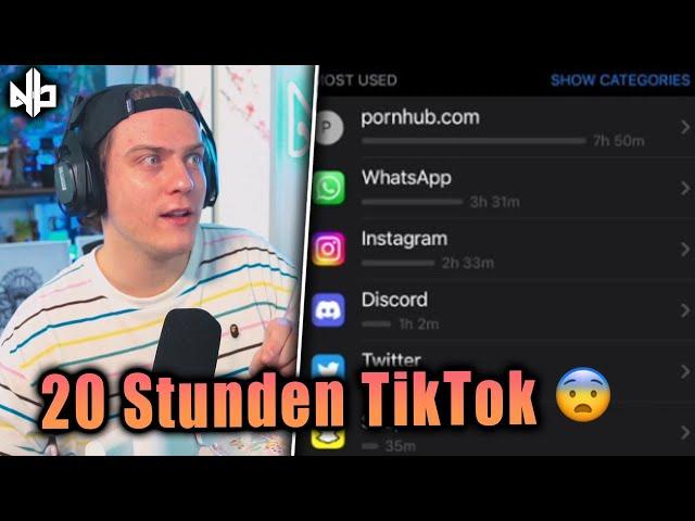 20 Stunden TikTok?  | Niek bewertet Screentime von Zuschauern | Niekbeats