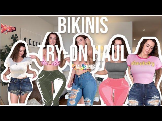 Trying on tiny bikinis for you | try-on haul | sexy | SHEIN | Video 2