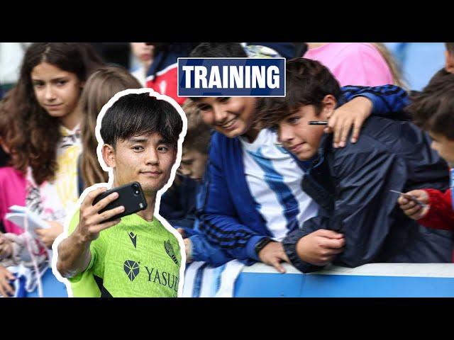 ENTRENAMIENTO | Con la afición | Real Sociedad