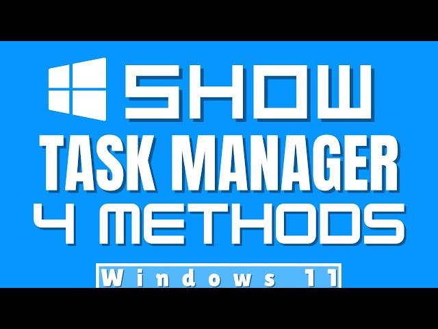 Windows 11 Task Manager Keyboard Shortcuts