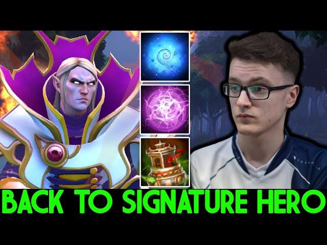 MIRACLE [Invoker] Back to Signature Hero with Quas Wex Build Dota 2