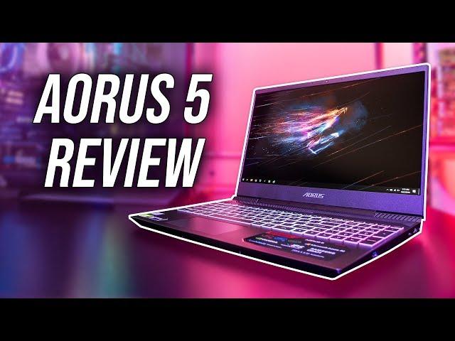 Aorus 5 (GTX 1650/i7-9750H) Gaming Laptop Review