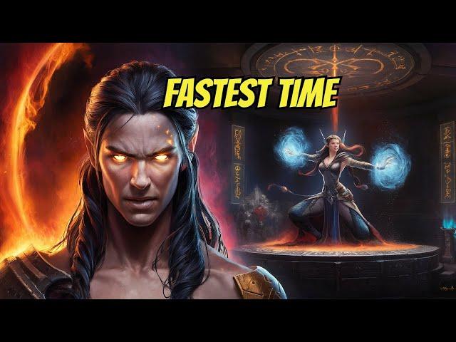 I beat my time! Fastest Sorceress in Diablo IV Season 7 (3rd Place World Record!)