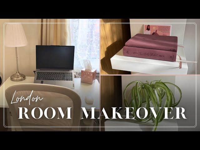 Decorating my new room in London | Room Makeover 2025