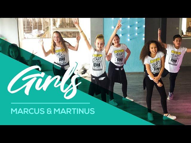Girls - Marcus & Martinus ft Madcon - Easy Kids Fitness Dance - Warming-up Choreography
