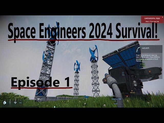 Space Engineers Survival 2024 - Typhoon Bound! - Episode 1