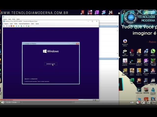 Criar Máquina Virtual Windows 10 Usando Hyper-V Tutorial Passo a Passo Iniciante ou Técnico Confira