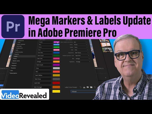 Mega Markers & Labels Update in Adobe Premiere Pro