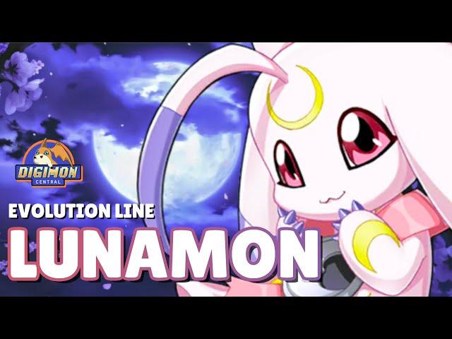 Lunamon Evolution Line