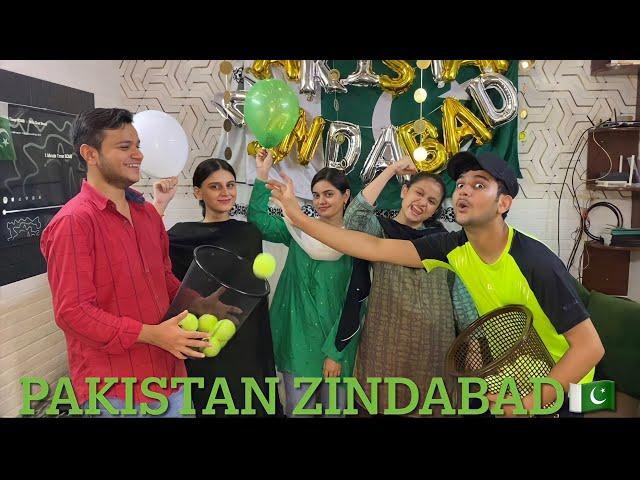 AZADI GAME WITH FAMILY|| PAKISTAN ZINDABAAD||