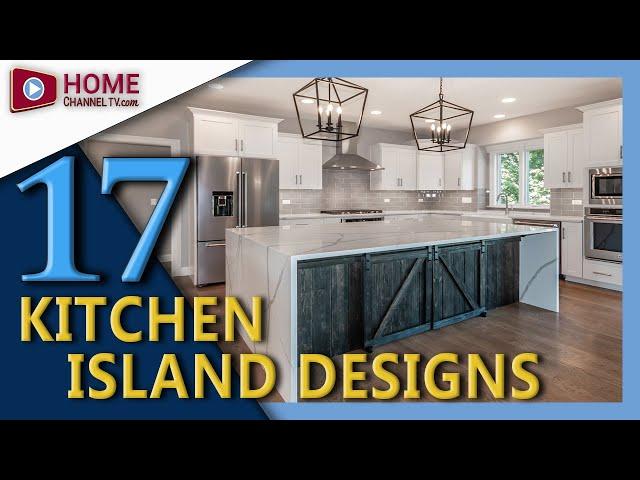 17 Wonderful Kitchen Island Designs - (All Shapes and Sizes)