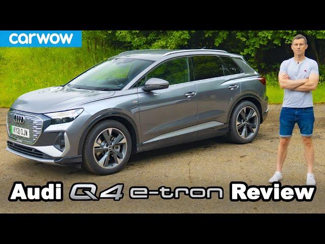 Audi Q4 e-tron 2021 review - see why it's the best electric SUV!