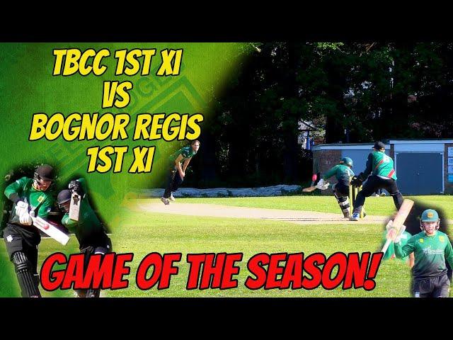 AMAZING MATCH! | TBCC 1st XI vs Bognor Regis 1st XI | Cricket Highlights