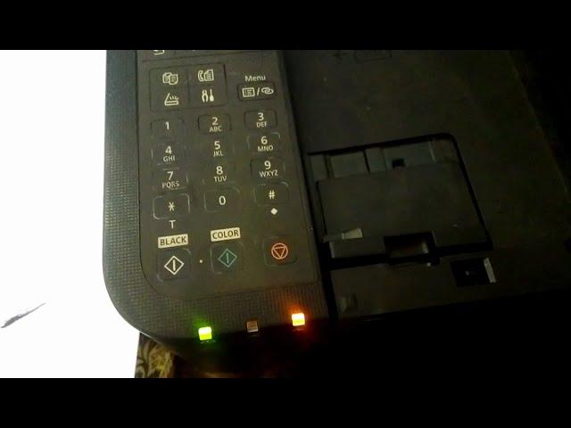 Canon PIXMA Light Blinking Error Problem "Solved" !!     print with damaged cartridge