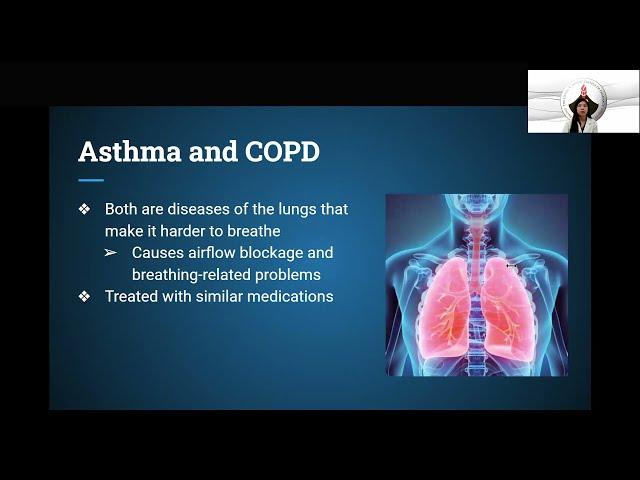 Understanding Asthma & COPD - UH Hilo DKICP 2021 Virtual Health Fair Webinar Series