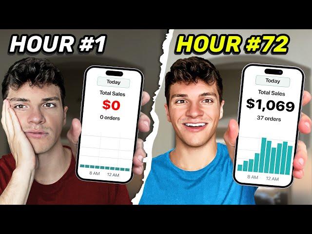 72 Hour Dropshipping Challenge ($0-$1,000)