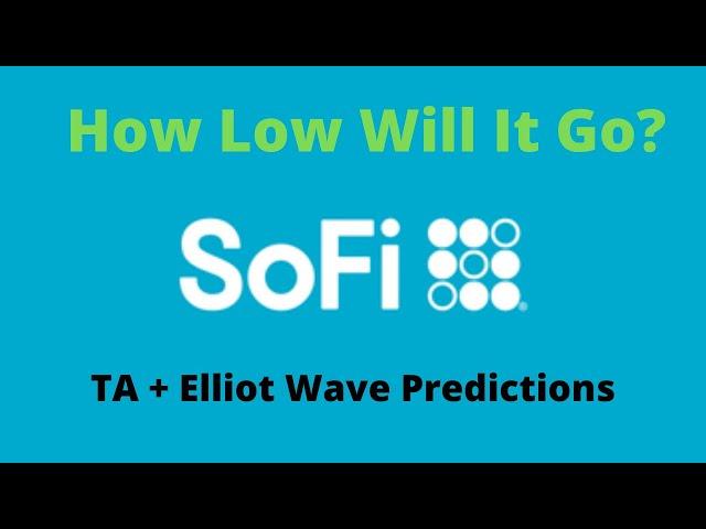 SOFI Stock | How Low Will It Go?| Technical Analysis + Elliot Wave