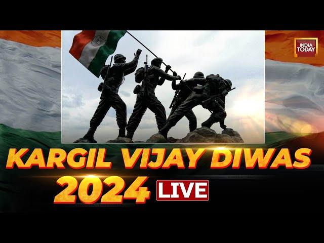 Kargil Vijay Diwas 2024 LIVE | PM Modi In Kargil LIVE | PM Modi Speech LIVE | India Today LIVE