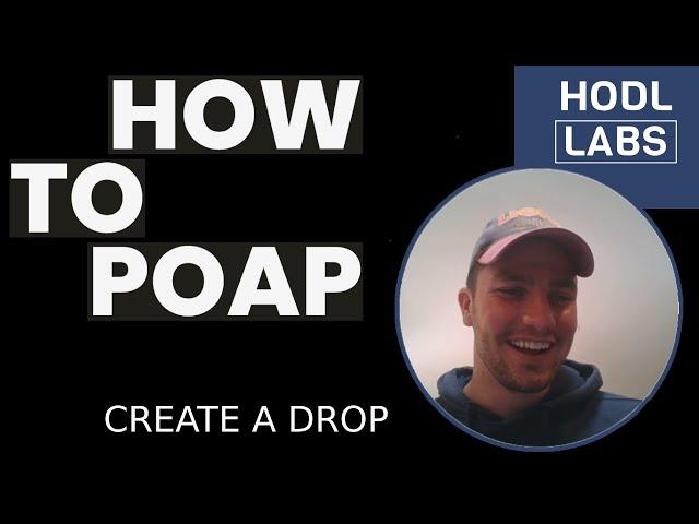 How to create a POAP drop for your event