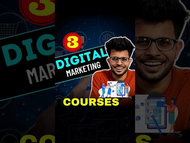 3 FREE Digital Marketing Courses  | #lmtshorts #shorts