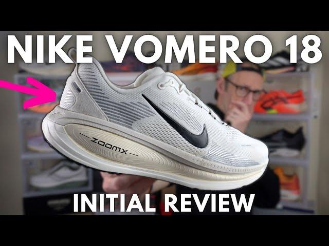 NIKE VOMERO 18 - INITIAL REVIEW - SUPER STACK VOMERO or CLUNKY MESS? - EDDBUD