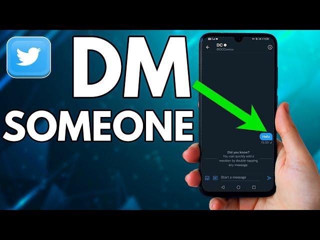 How To DM Someone On Twitter