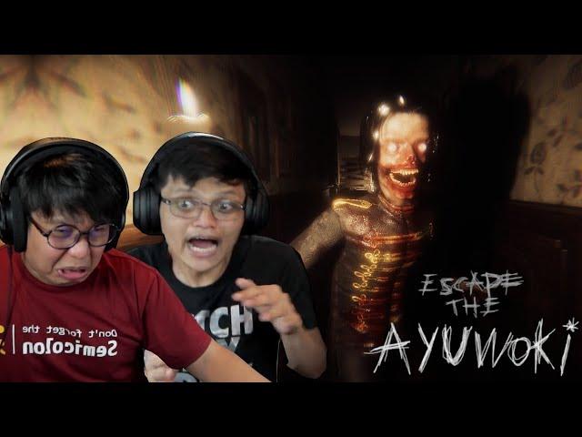 TRY NOT TO TALK CHALLENGE - PEENOISE ESCAPE THE AYUWOKI (HORROR)