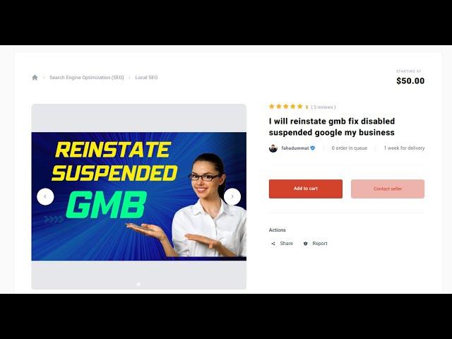 Fix Suspended Google My Business (GMB) Profiles | Reinstate Disabled Listings with Xp Freelancer