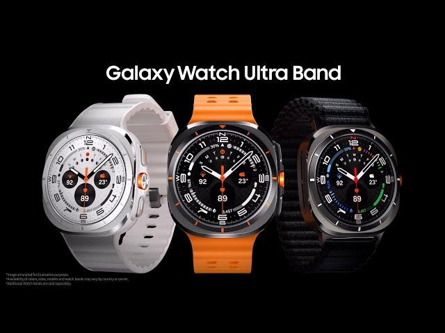 Galaxy Watch Ultra: Introducing Band Line-up | Samsung