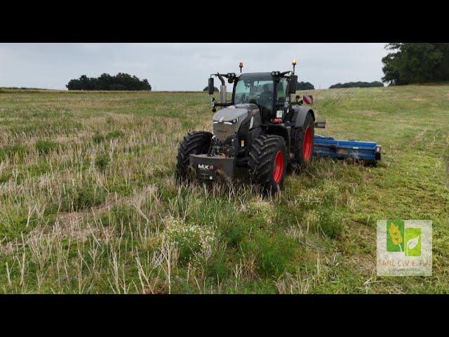 Broyage avec notre Fendt 726 Gen7 & le broyeur Lagarde