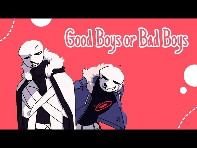 Good Boys or Bad Boys || Undertale AU Comic Dub || Kross (ft. @dremiphamusofsmoke563)