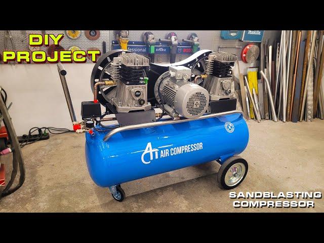 Air Compressor DIY Projects - Homemade Sandblasting