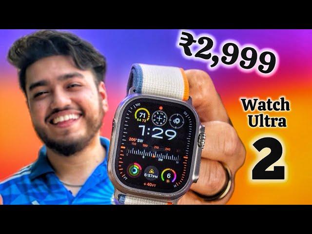 Apple Watch Ultra 2 Master clone ₹2,999 Best Apple watch copy!