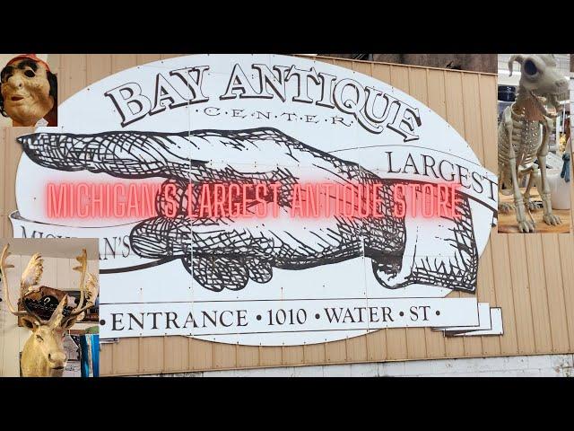 Michigan's Largest Antique Store - Complete Walkthrough - Bay Antique Center