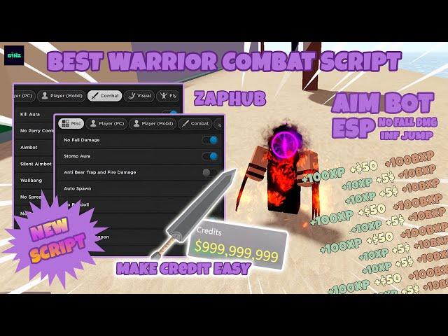 [UPDATE] Combat Warriors Script Hack OP | KILL AURA, AUTO PARRY, AIMBOT & MORE *PASTEBIN 2023*