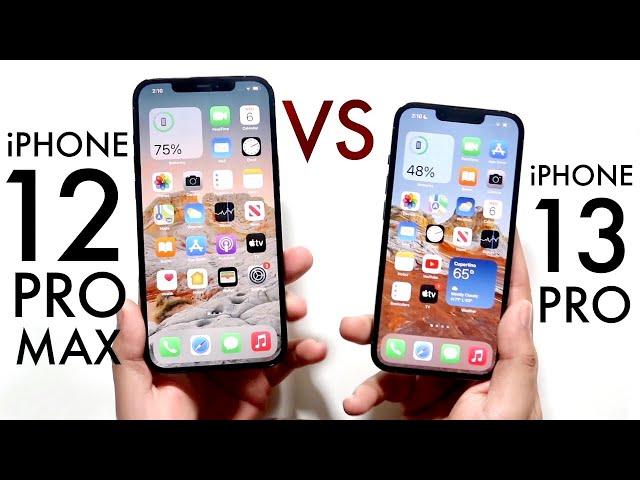 iPhone 13 Pro Vs iPhone 12 Pro Max! (Comparison) (Review)