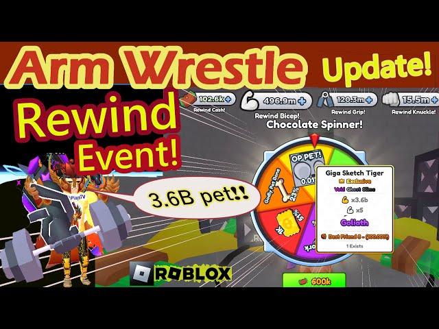 New Rewind Event with OP 3.6b PET on ARM WRESTLE Simulator