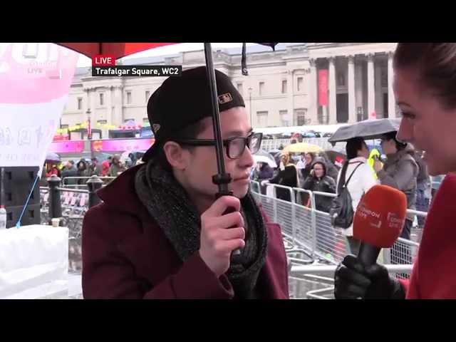 Andy Leung - CNY15 Interview in Trafalgar Square