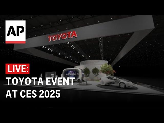 CES 2025 LIVE: Toyota shares latest updates on its 'Woven City'