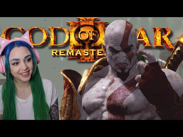 Frolicking In The Gardens . First Time Playing God of War 3 Part 8