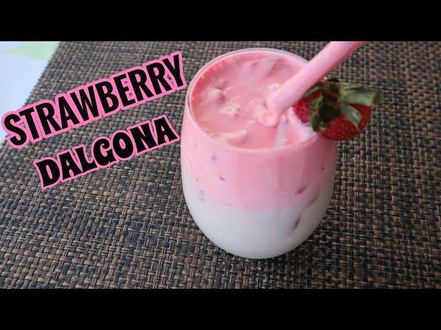 VIRAL IN TIKTOK| STRAWBERRY DALGONA | LEVELED UP DALGONA | AIZA BENOIT