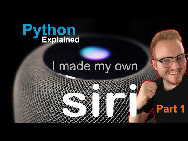 How to CODE Siri or Alexa | Python for BEGINNERS Coding with SalteeKiller a Virtual Assistant Part 1