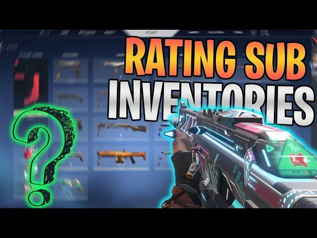 Rating Subscriber VALORANT Inventories (RICH SKINS)