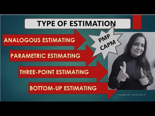 Four Types of Estimation Techniques - PMP & CAPM Exam Tips